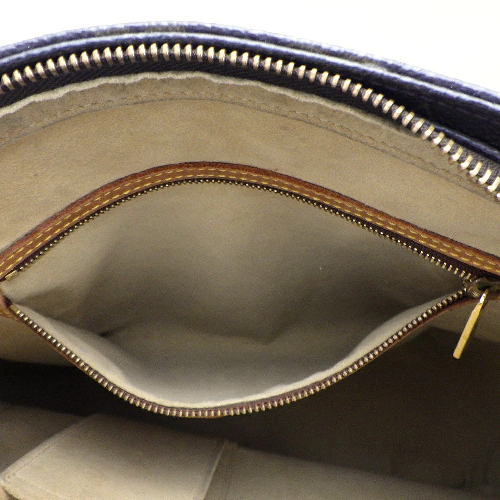LOUIS VUITTON Looping Hobo Handbag Monogram Marron Brown Shoulder Bag